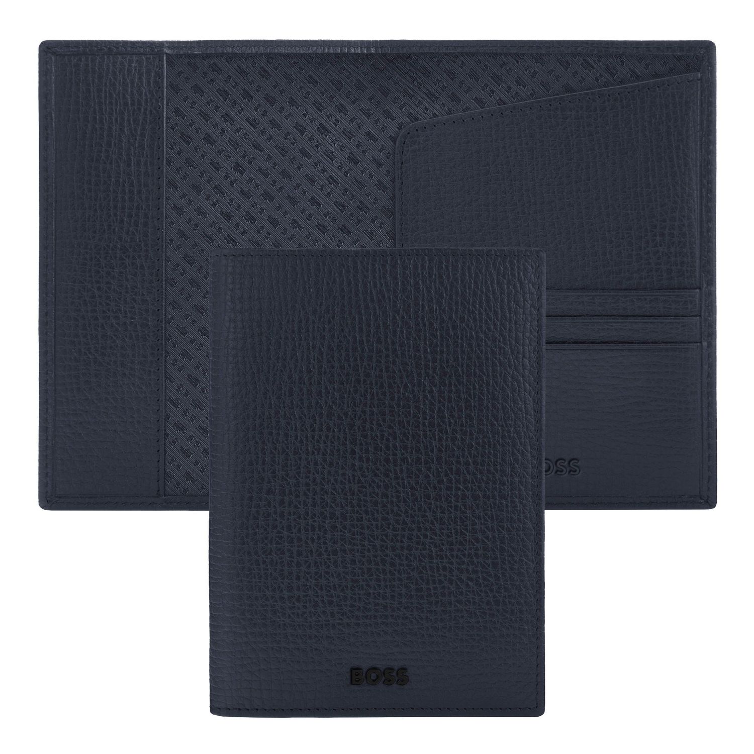 Etui na paszport Grid Navy