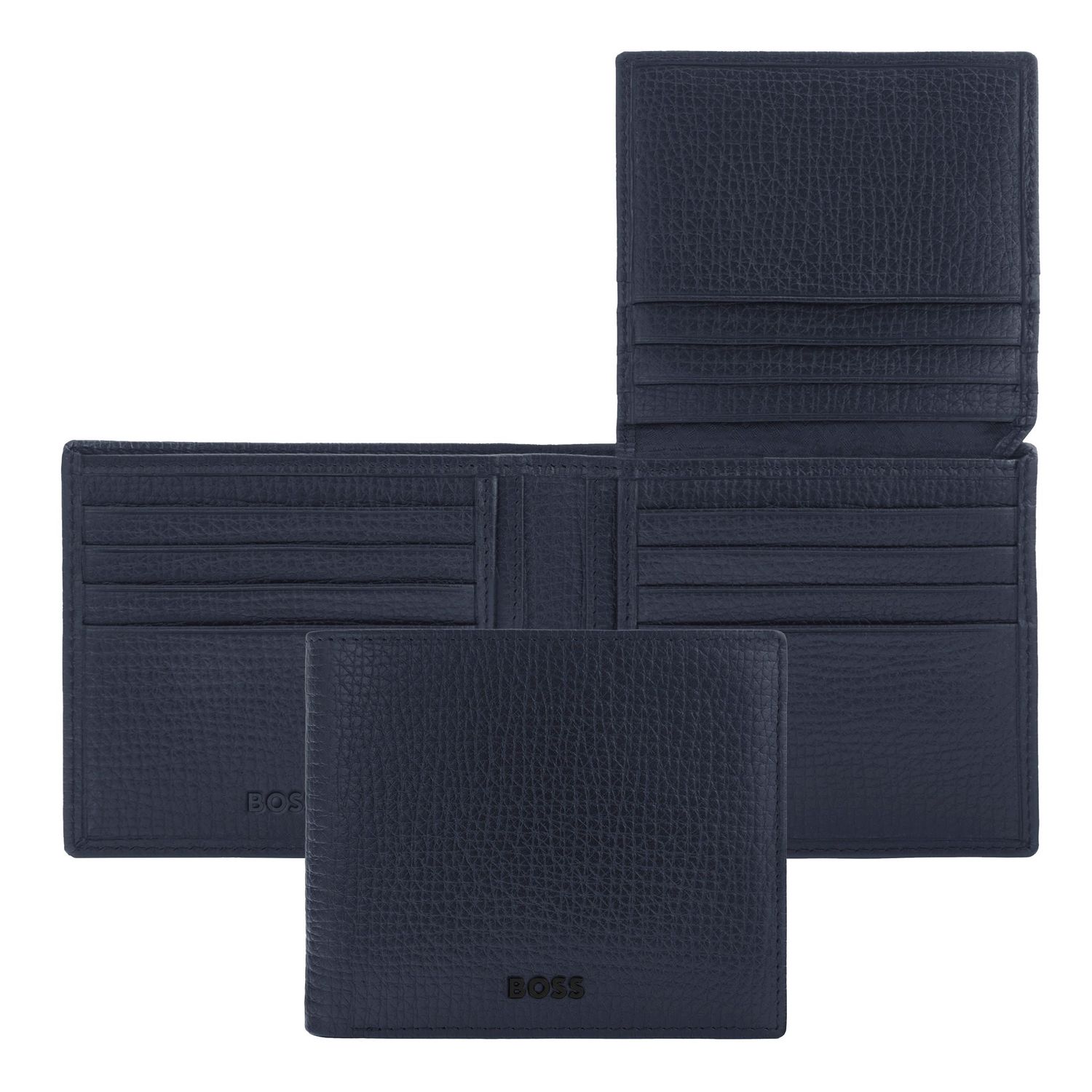 Portfel Grid Navy