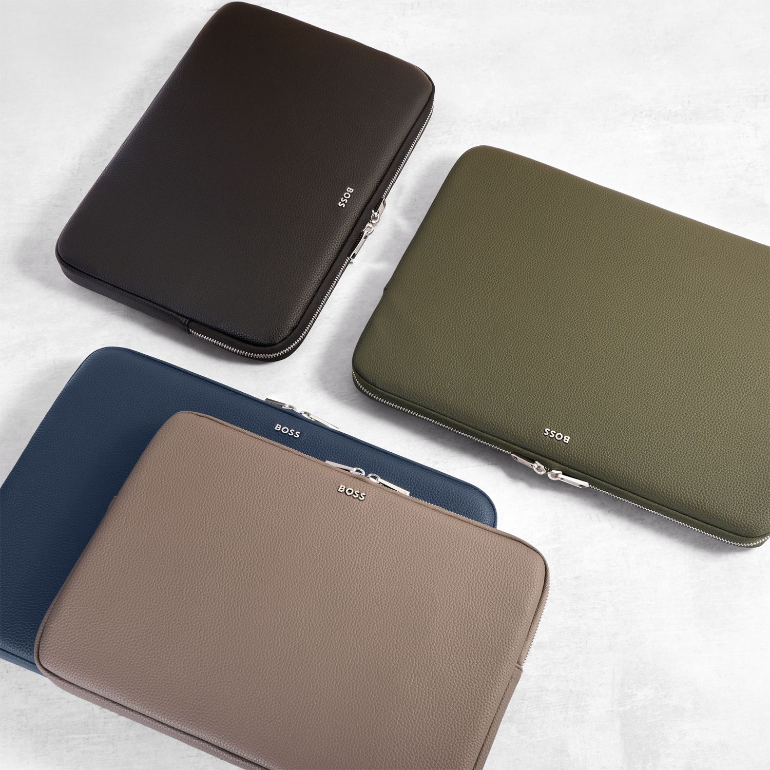 Etui na laptopa Classic Grained Camel 13 - obrazek 8