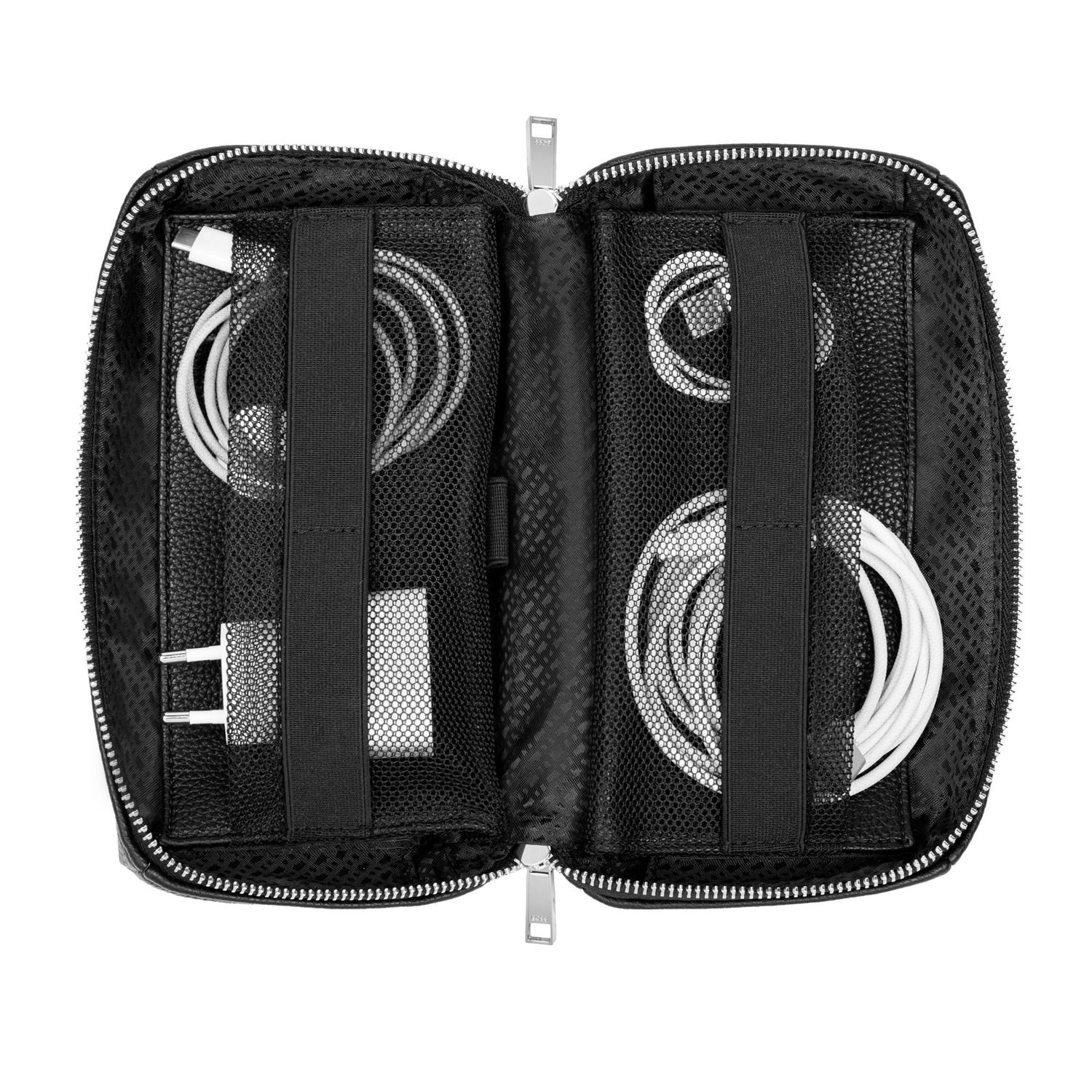 Organizer kabli Classic Grained Black - obrazek 6