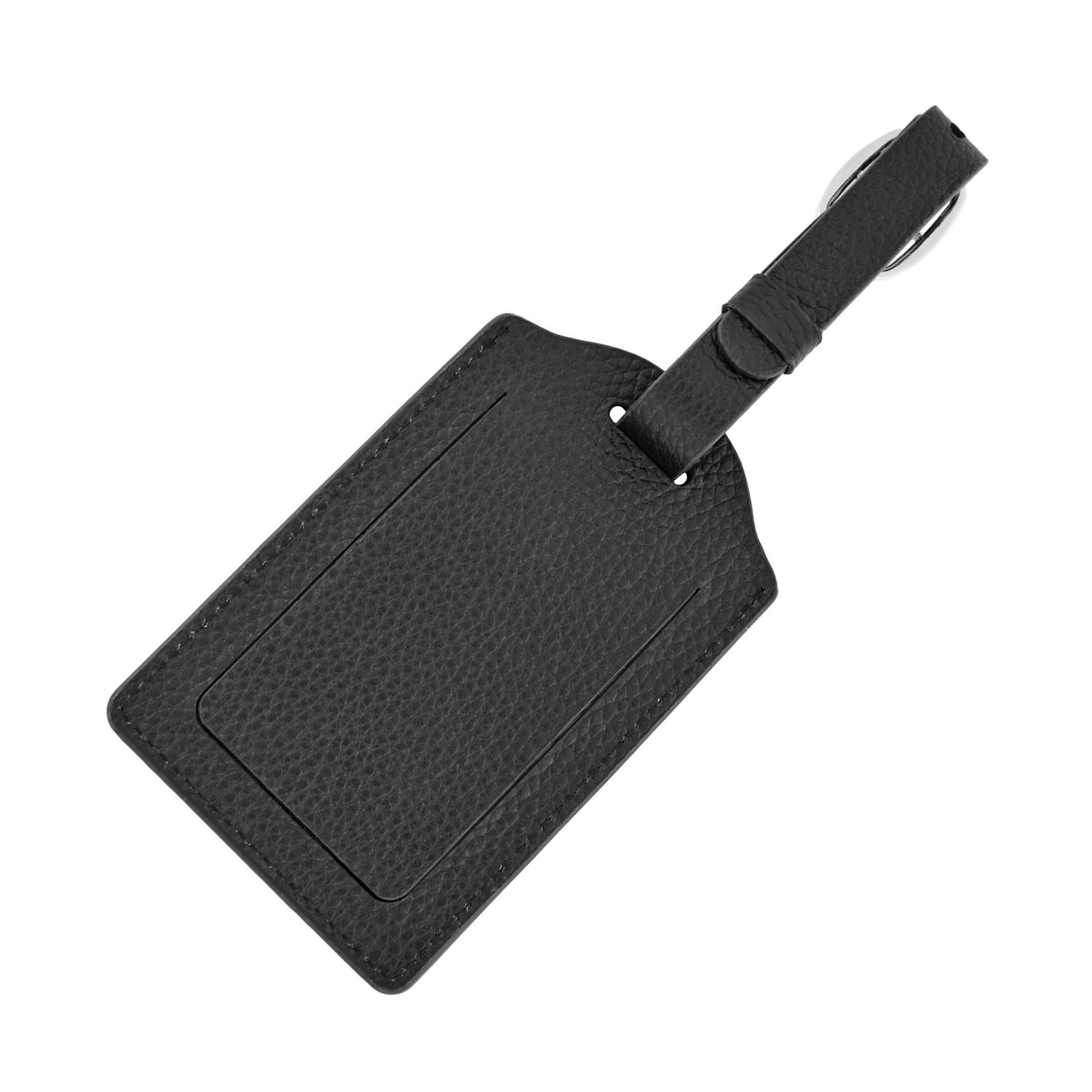 Identyfikator bagażu Classic Grained Black - obrazek 3