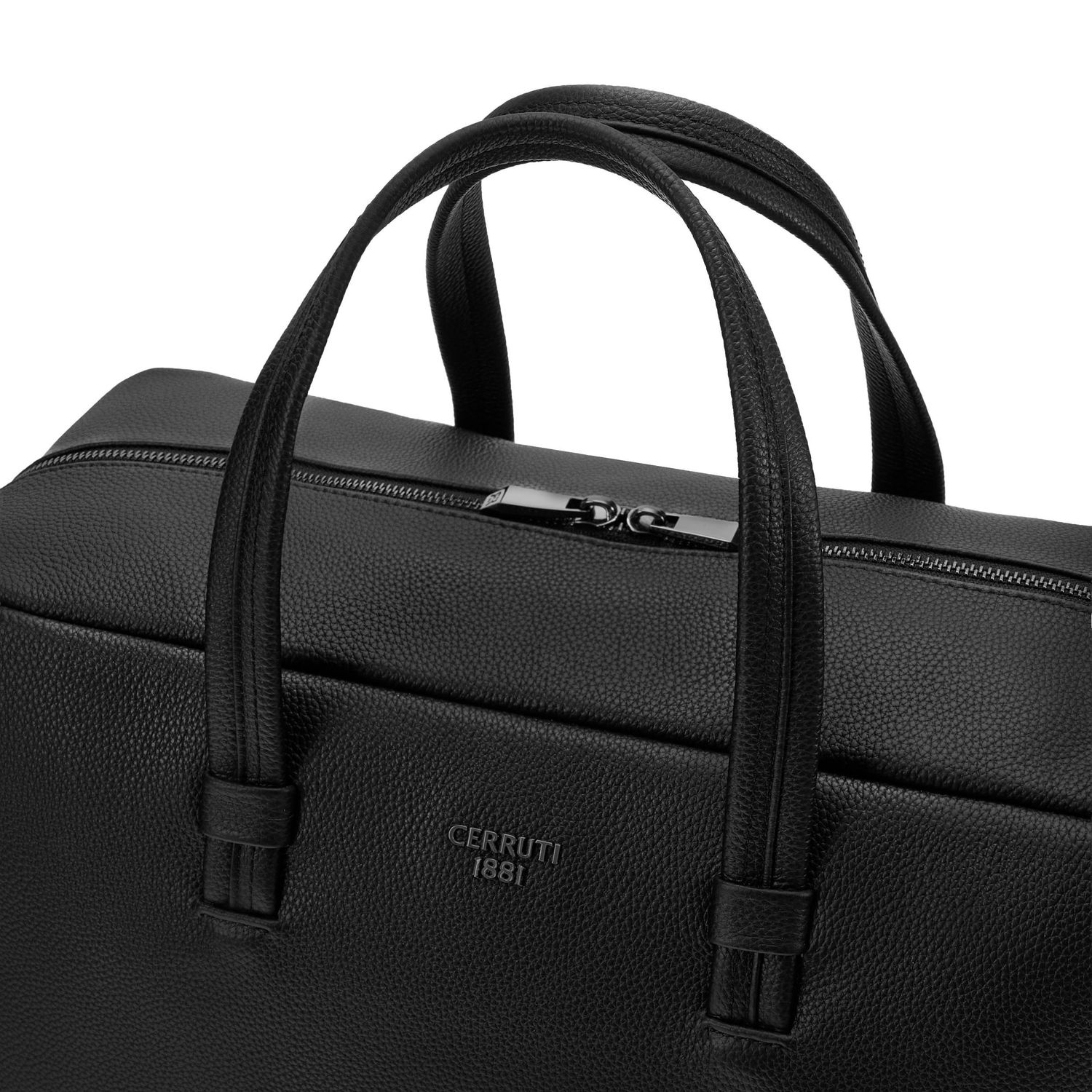 Torba podróżna Paxton Black Grained - obrazek 3
