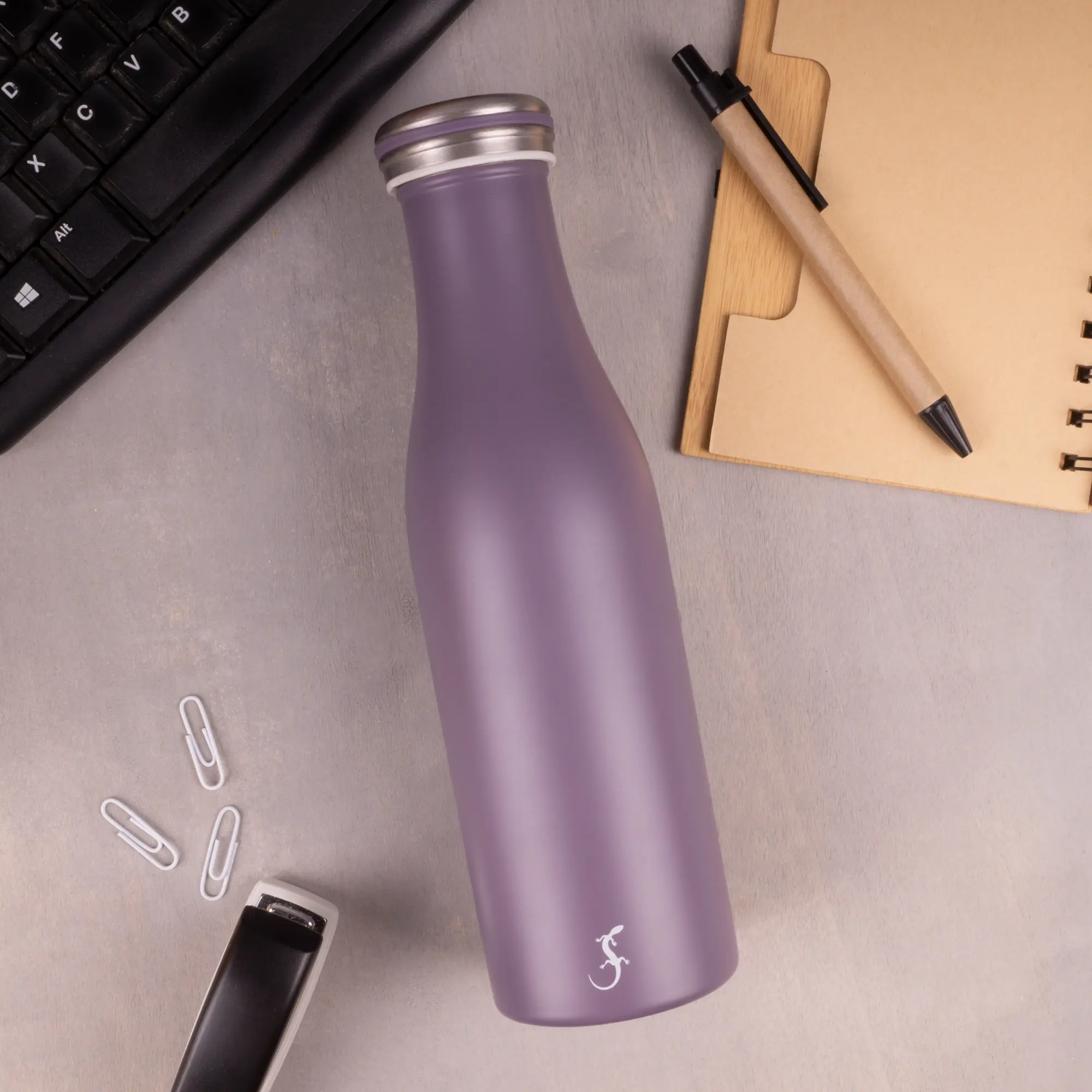 Butelka termiczna LURCH ze stali nierdzewnej 500ml - Przydymiony fiolet - obrazek 8