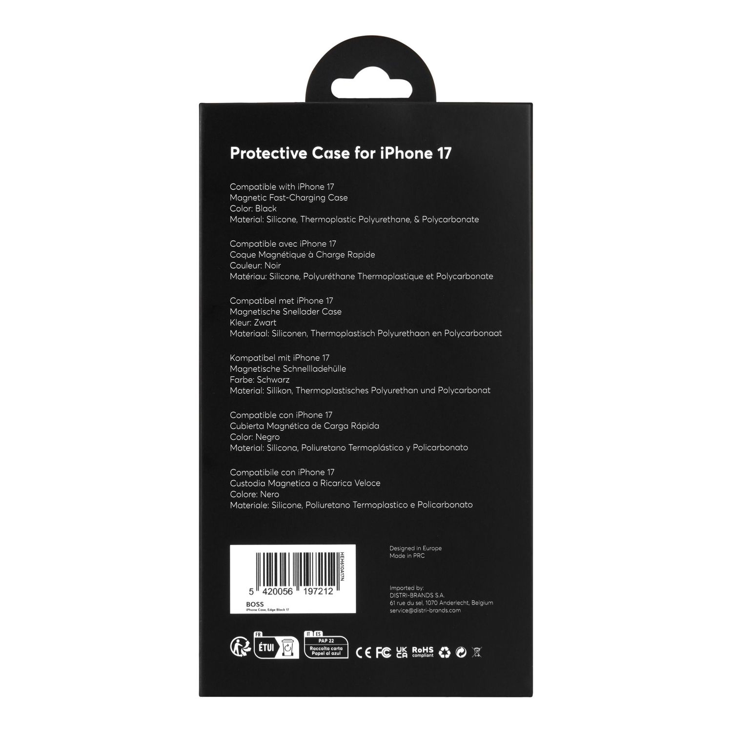 Case for iPhone 17 Edge Black - obrazek 7