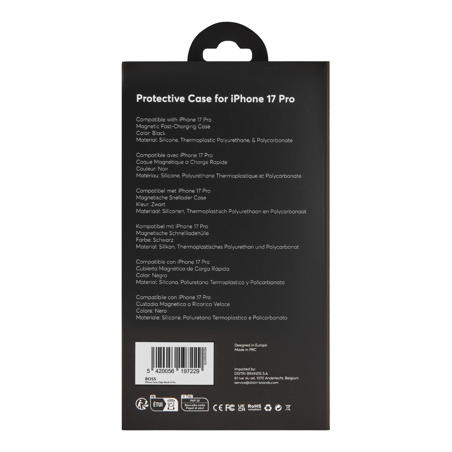 Case for iPhone 17 Pro Edge Black - obrazek 7