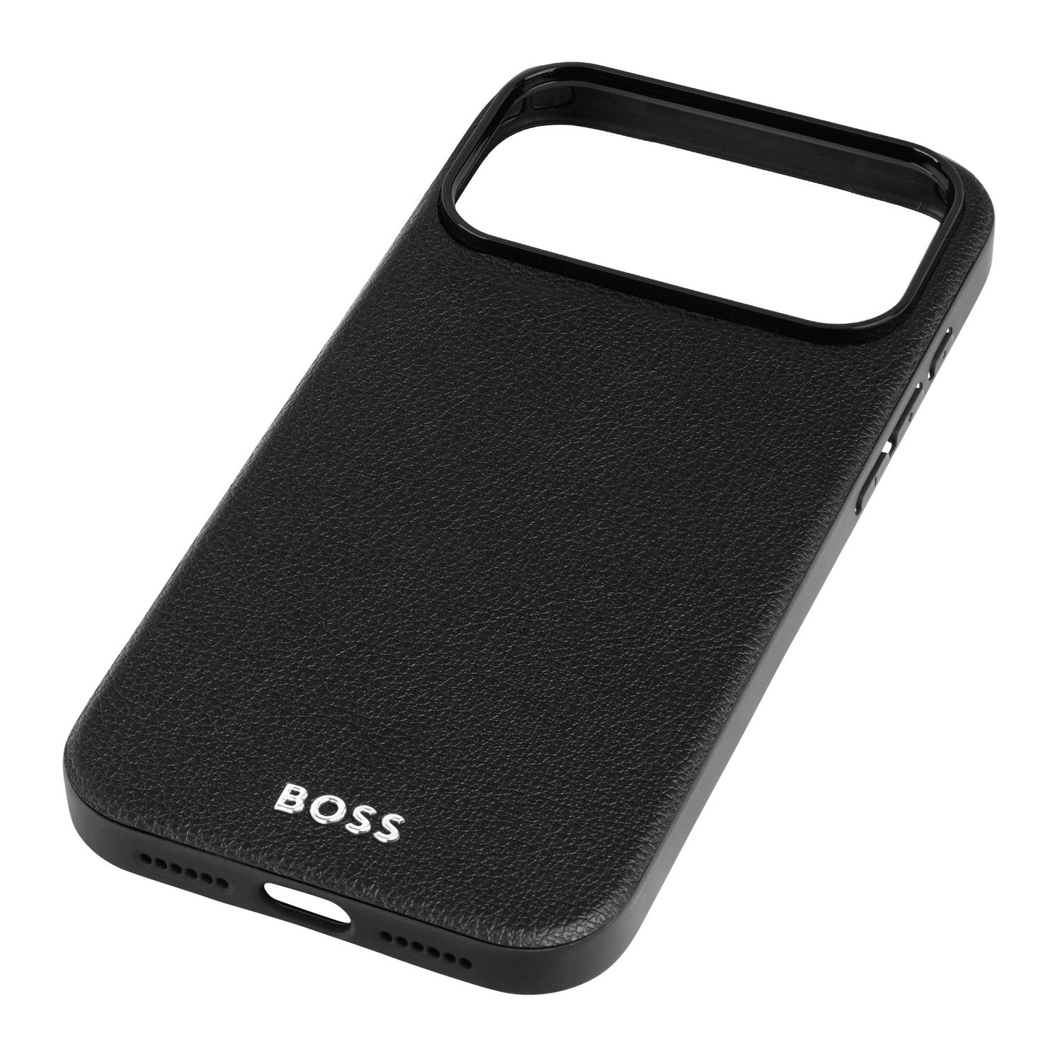 Case for iPhone 17 Pro Max Grained Black - obrazek 2