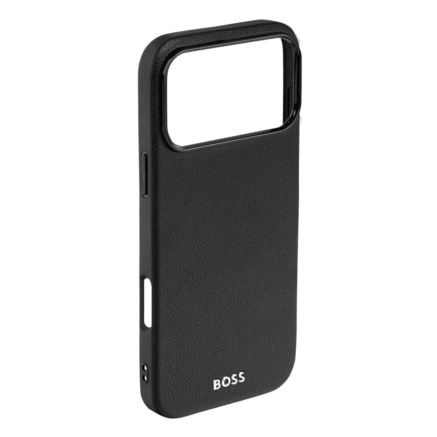 Case for iPhone 17 Pro Max Grained Black - obrazek 3