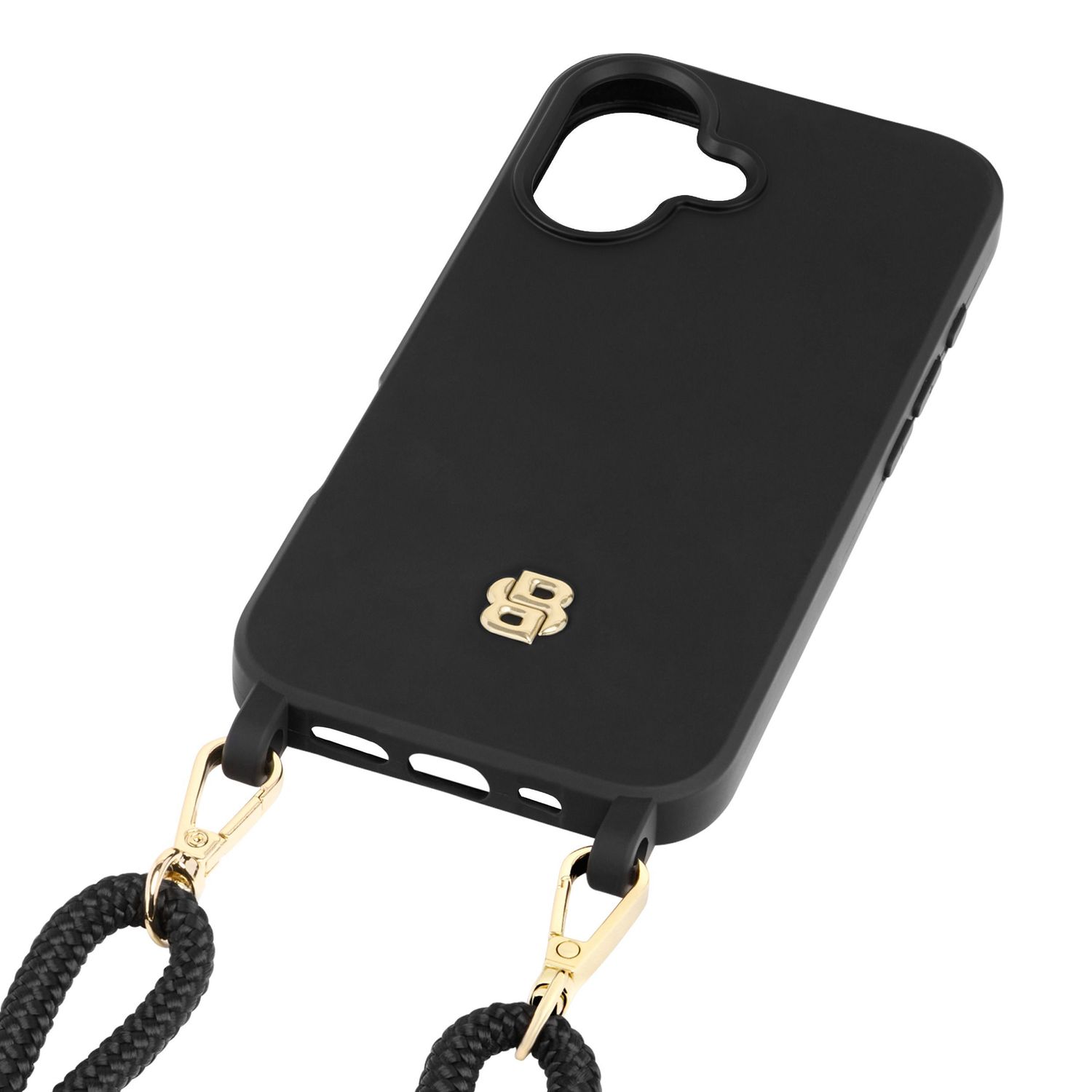 Case for iPhone 17 Double B Black & Gold - obrazek 2