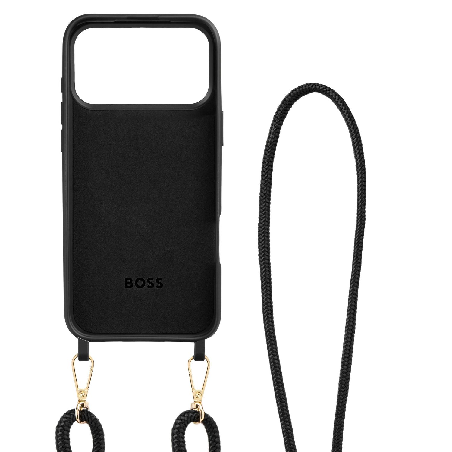 Case for iPhone 17 Pro Max Double B Black & Gold - obrazek 6