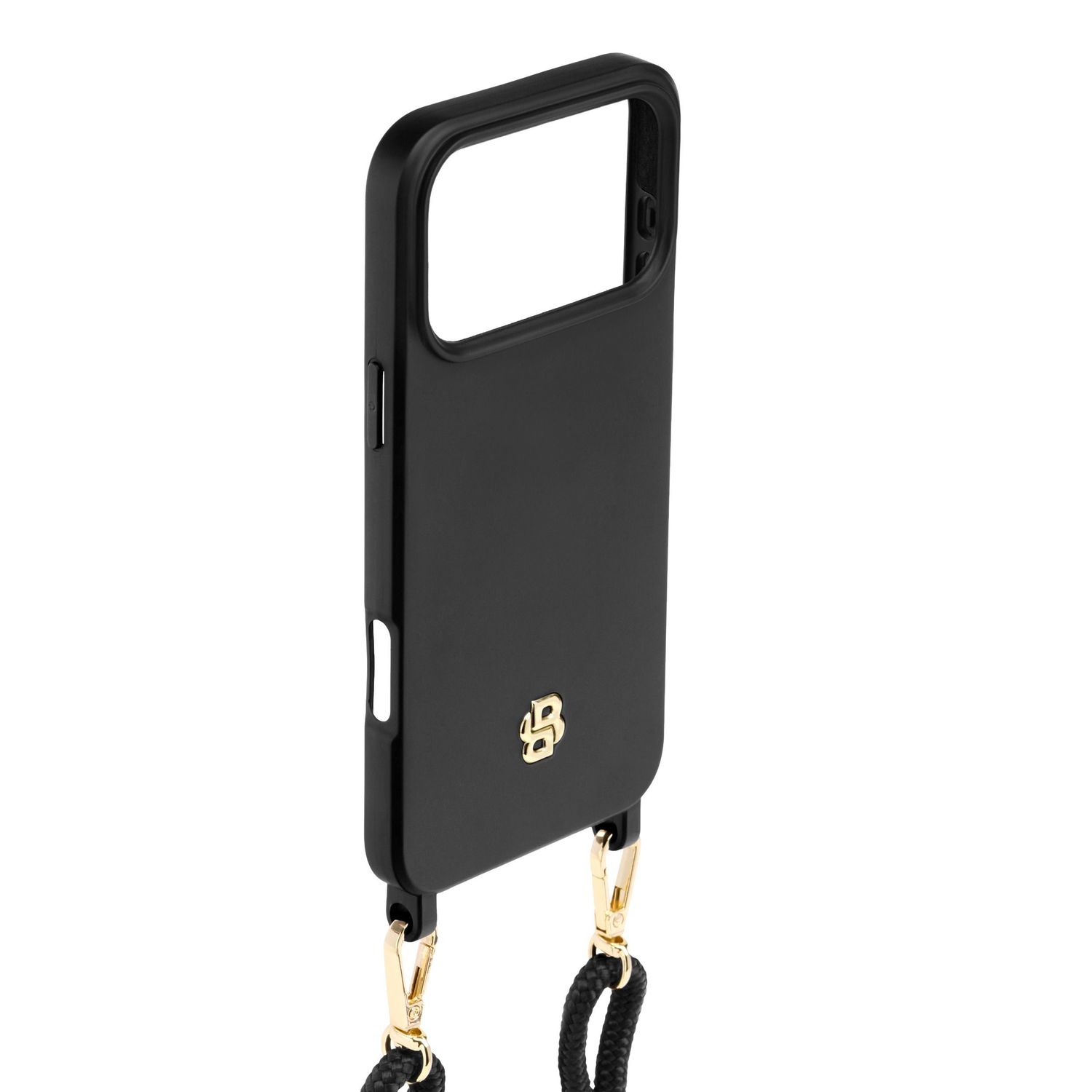 Case for iPhone 17 Pro Max Double B Black & Gold - obrazek 4