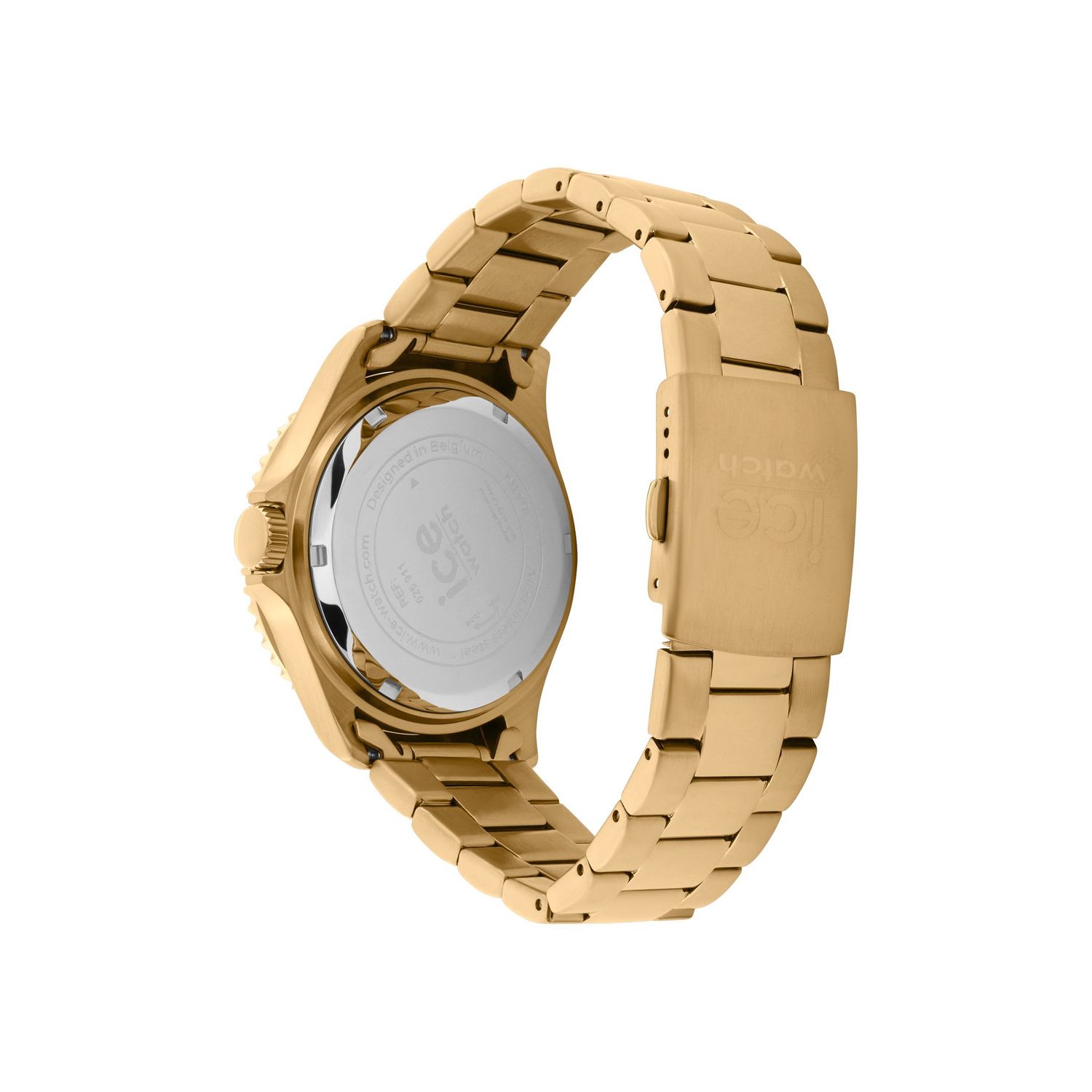 Date watch ICE steel Brown - obrazek 4