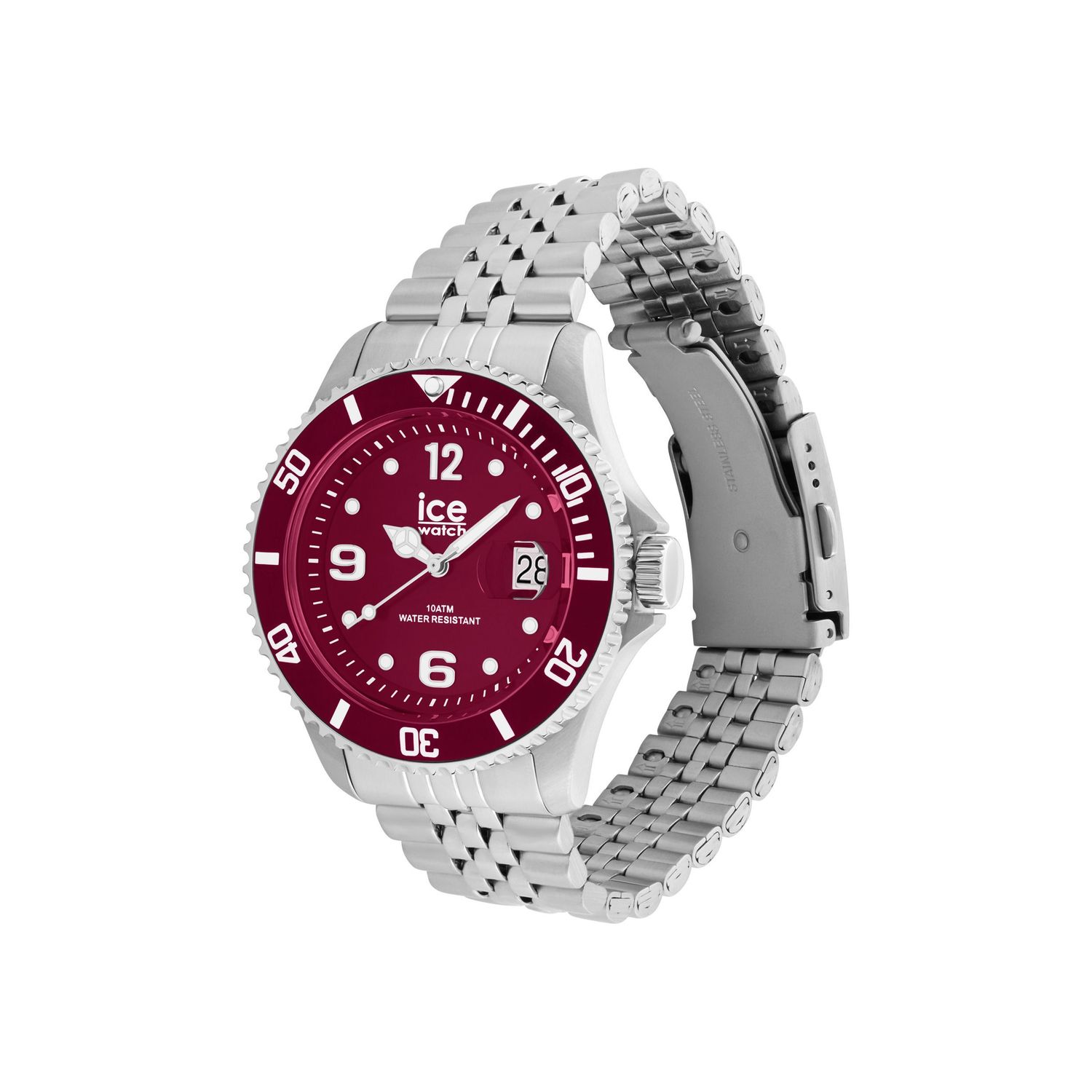 Date watch ICE steel Red - obrazek 3
