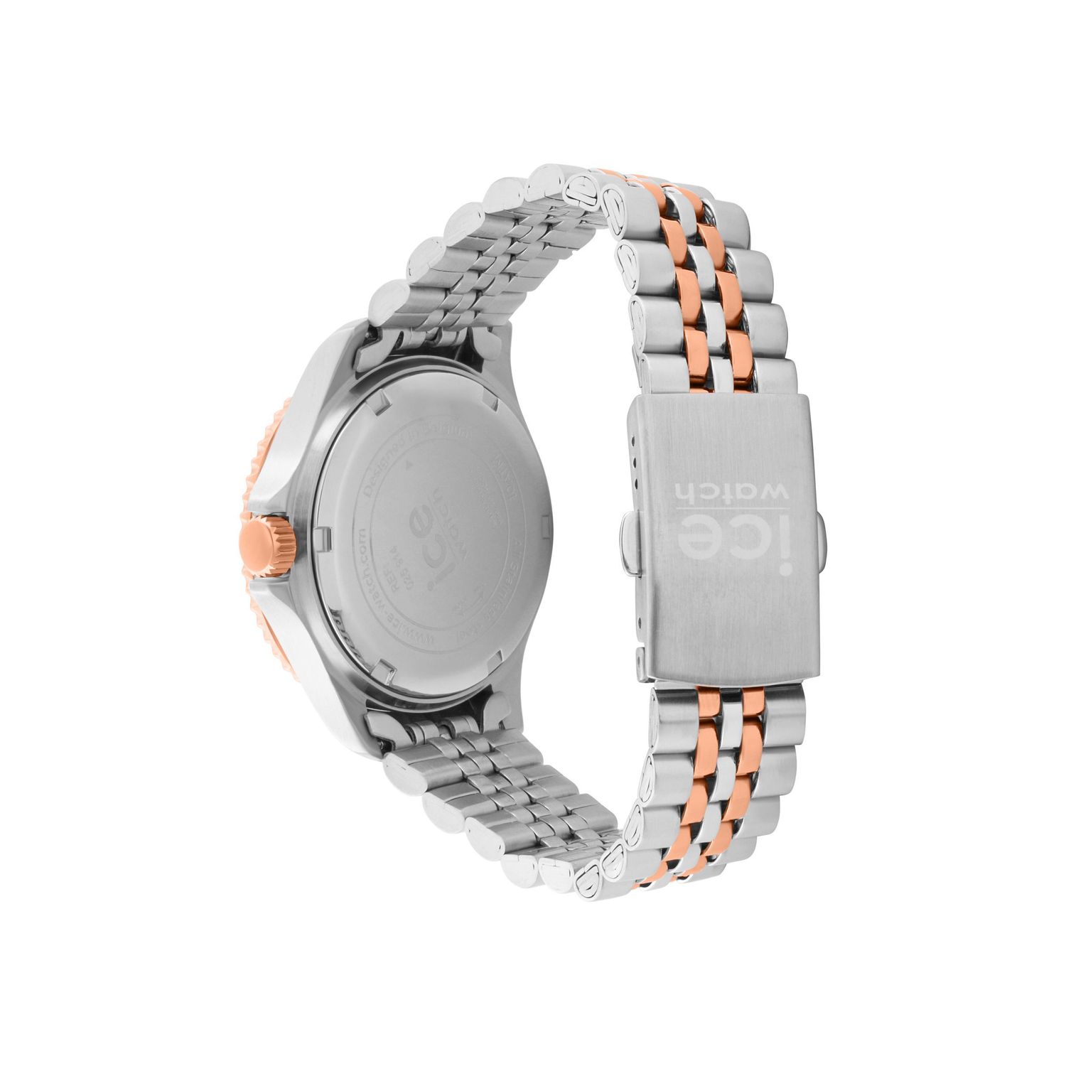 Date watch ICE steel Rose-gold - obrazek 4
