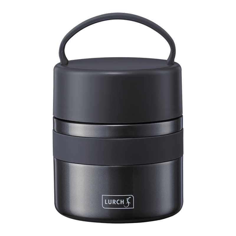 Lunchbox LURCH Iso-Pot 2.0 do potraw na ciepło i zimno, 500 ml - Czarny