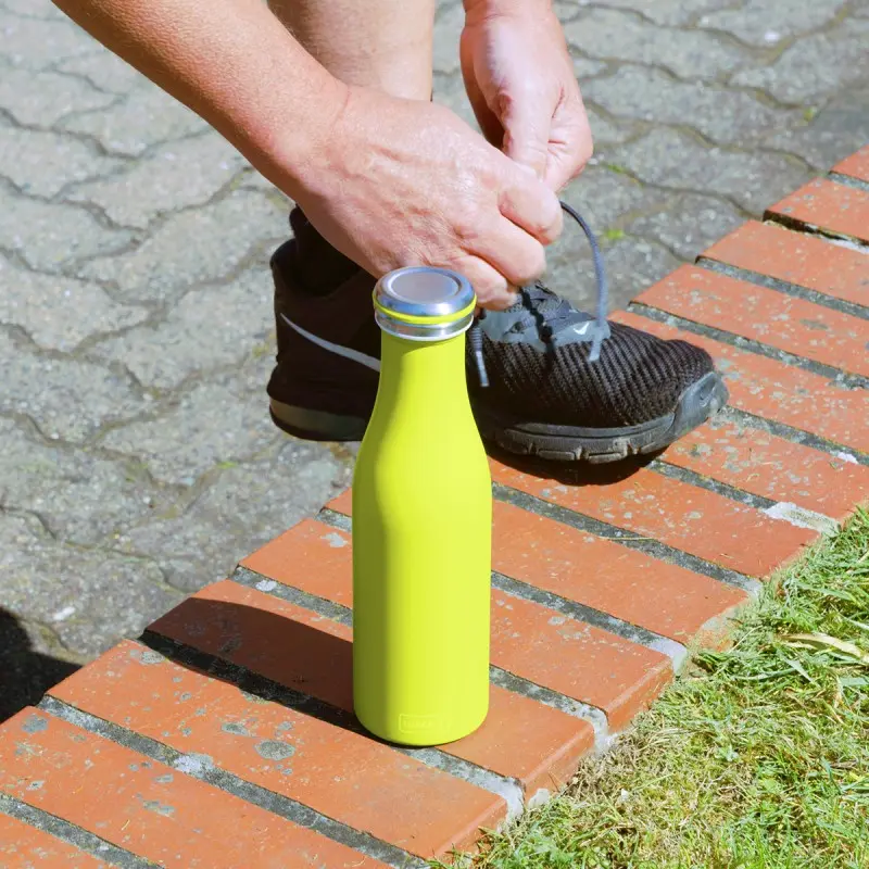 Butelka termiczna LURCH ze stali nierdzewnej 500ml - Świeża zieleń - obrazek 6
