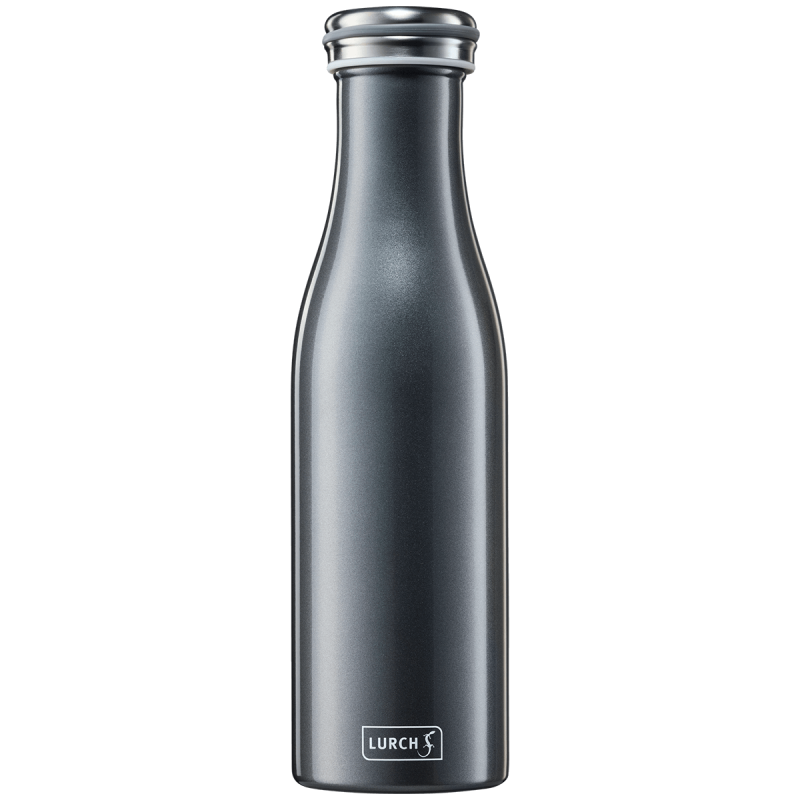 Butelka termiczna LURCH ze stali nierdzewnej 500ml - Metaliczny antracyt