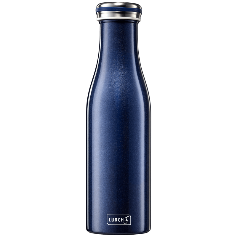 Butelka termiczna LURCH ze stali nierdzewnej 500ml - Niebieski metalik