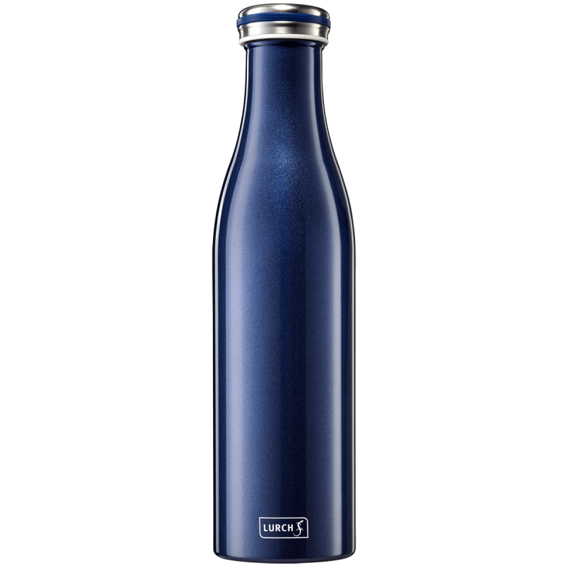 Butelka termiczna LURCH ze stali nierdzewnej 750ml - Niebieski metalik