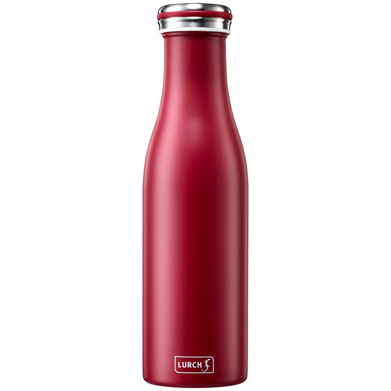 Butelka termiczna LURCH ze stali nierdzewnej 500ml - Bordowa