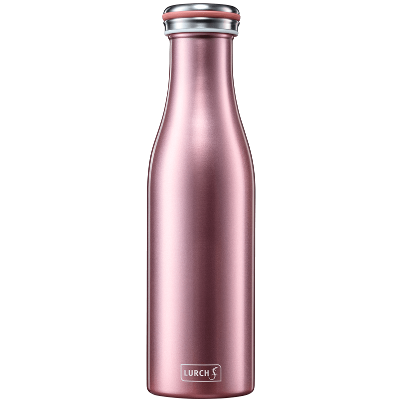 Butelka termiczna LURCH ze stali nierdzewnej 500ml - Różowe złoto