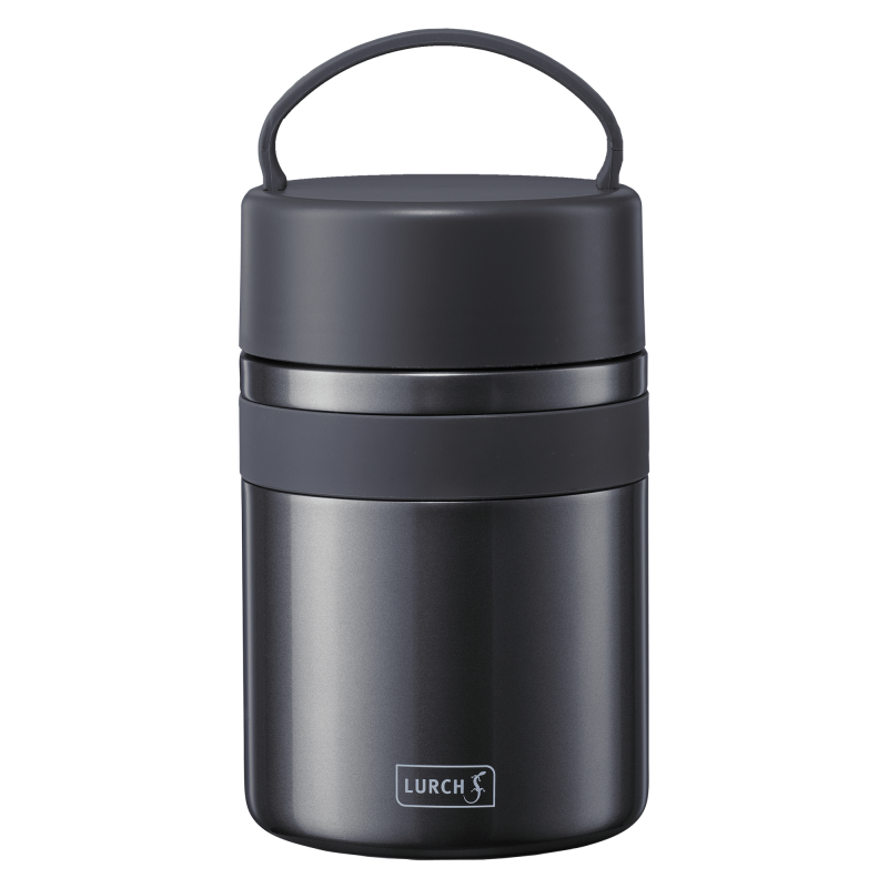 Lunchbox LURCH Iso-Pot 2.0 do potraw na ciepło i zimno, 800 ml - Czarny